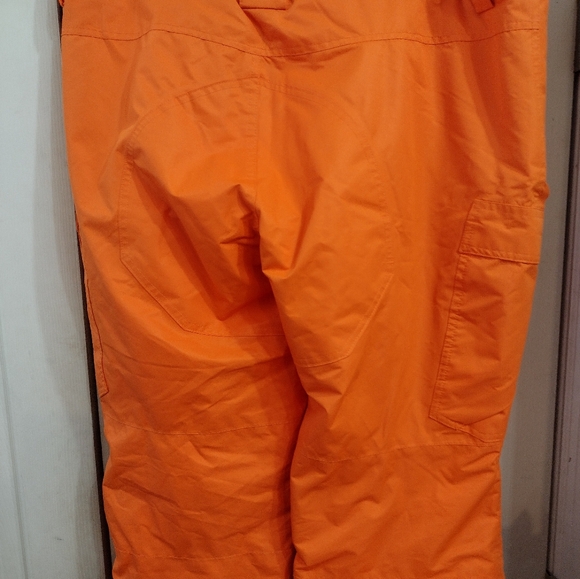 Free SoldierSki pants Womans Thermal Insulated XL (16-18) 32" Inseam Orange - Picture 6 of 15